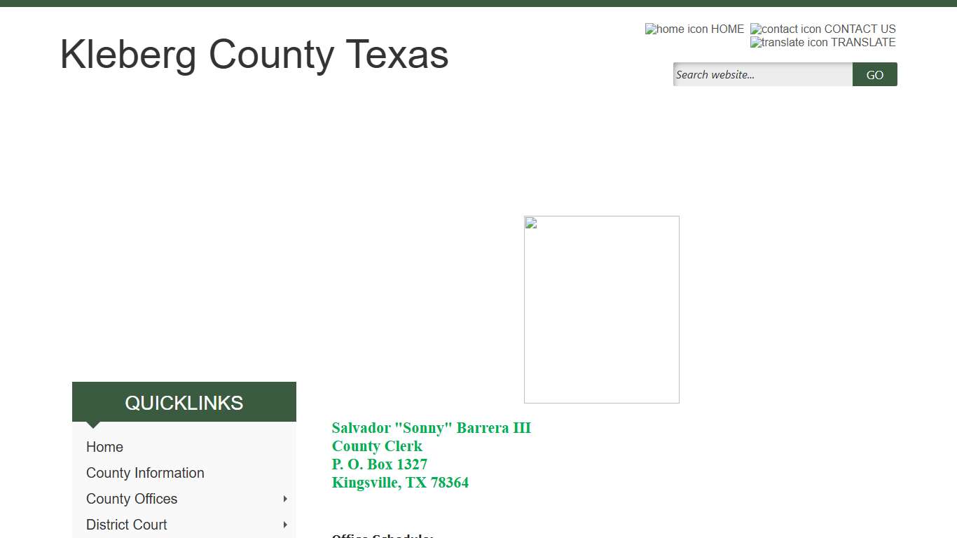 Kleberg County, Texas